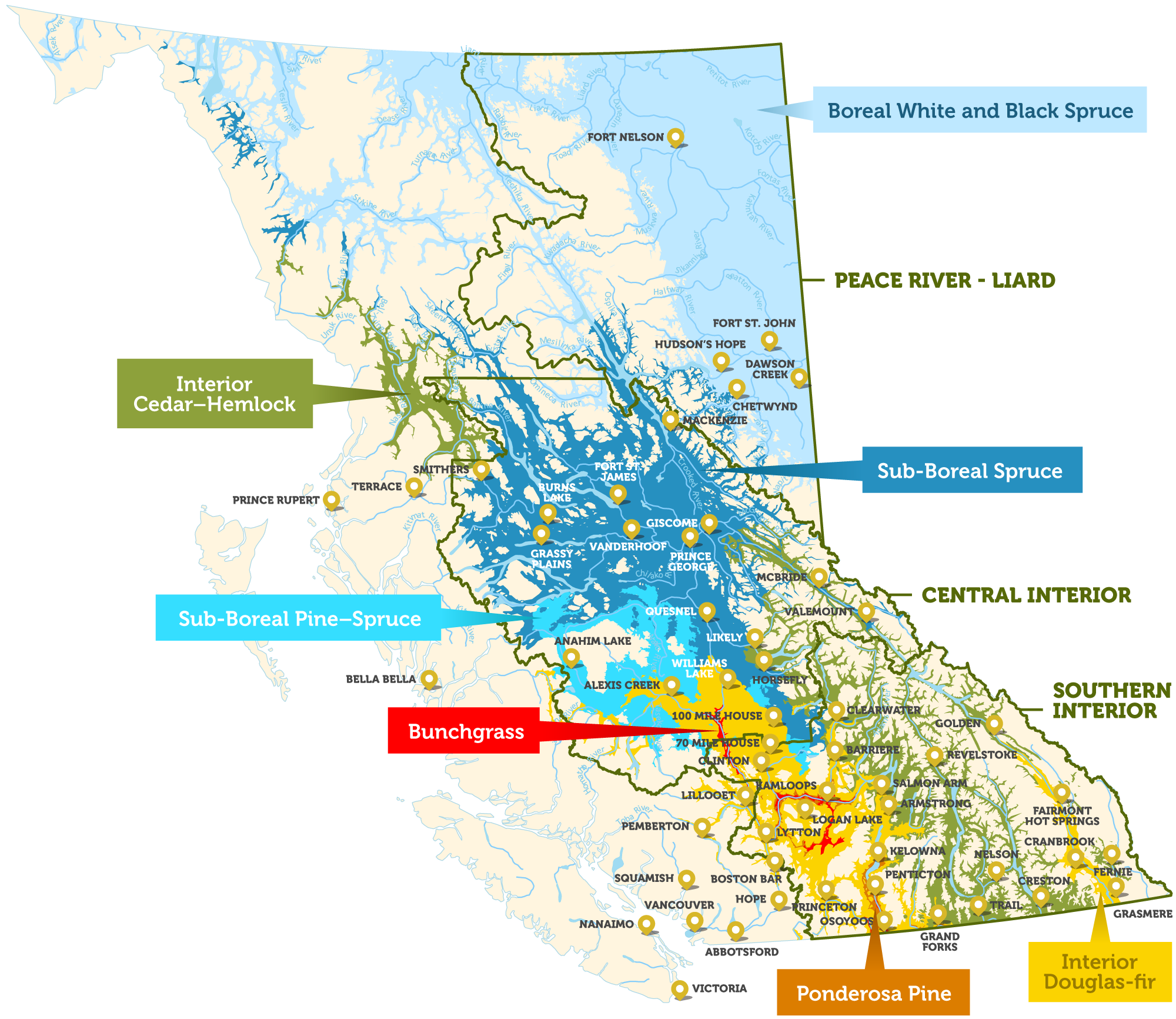 Soil Zones - BC