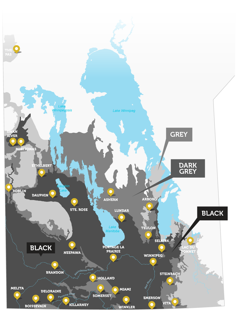 Soil Zones - Manitoba